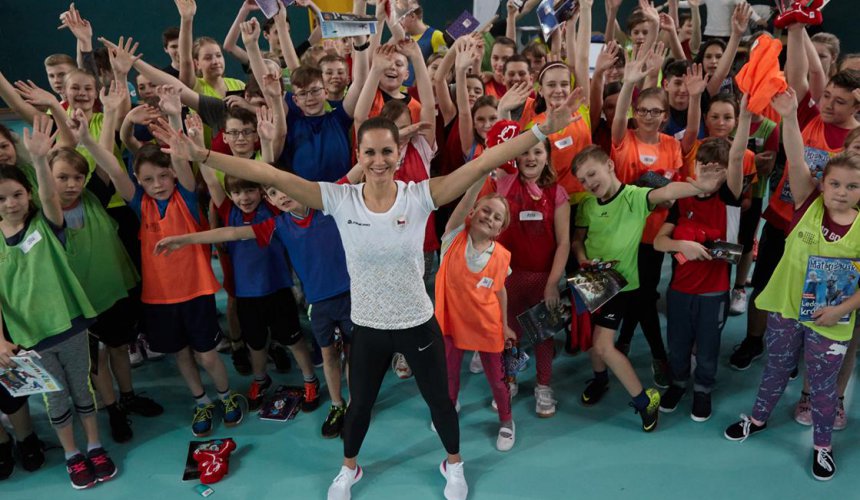 Druhá výzva! Školáci ze Sobotky sportovali s mistryní světa