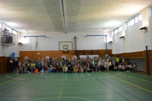 Olympijský trénink se Šárkou Kašpárkovou na ZŠ Vrdy