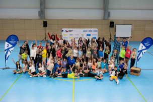 Olympijský trénink s Míšou Hrubou, ZŠ Šindlovy Dvory