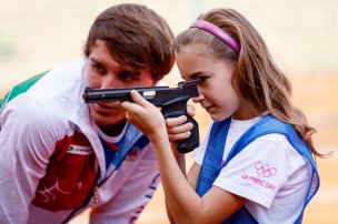 Trénink s olympionikem v Újezdě