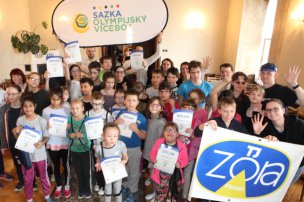 Sportovní den na Škole Jaroslava Ježka pro zrakově postižené