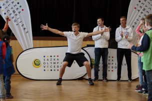 Trénink s olympionikem ZŠ a MŠ Mašťov