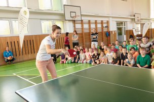 Trénink s olympionikem v Duchcově