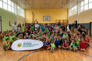 Olympijský trénink s Petrem Pilátem na ZŠ Hořepník