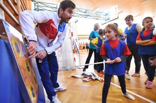 Trénink s olympionikem v Borové Ladě